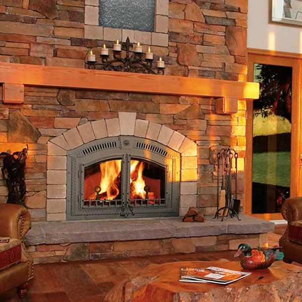 Napoleon Nz6000 High Country Wood Burning Fireplace
