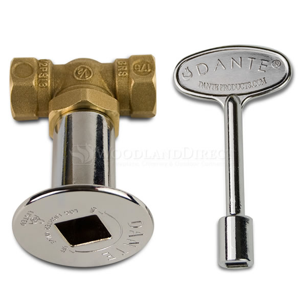 1/4 Turn Ball Valve Combo Pack Straight Chrome