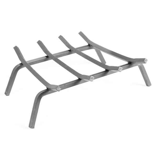 18" Vestal Shallow Fireplace Grate 1/2" Steel