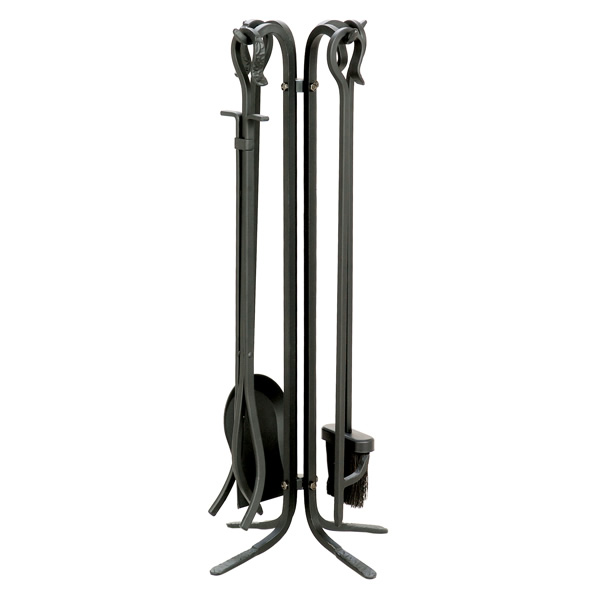 4 Piece Wrought Iron Fireplace Tool Set Woodlanddirect Com 4 Piece Wrought Iron Fireplace Tool Set Woodlanddirect Com Tools Uniflame
