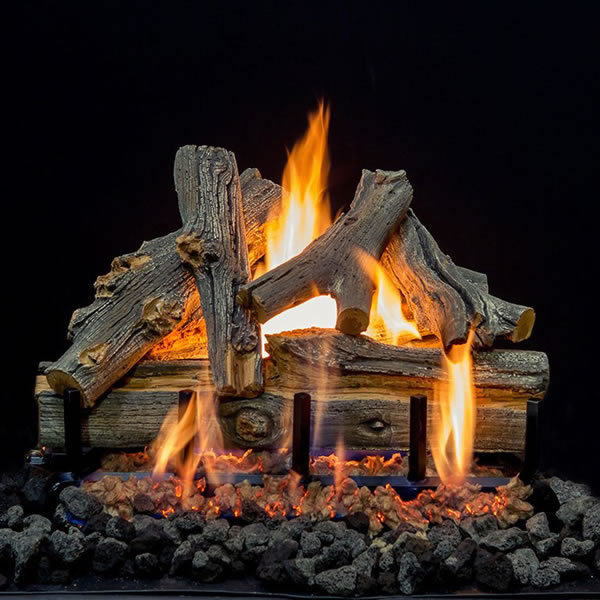 Grand Canyon Arizona Juniper Vented Gas Log Set | Woodland Direct