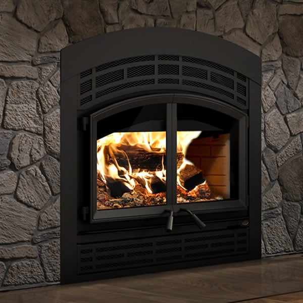 Valcourt Waterloo Arched Wood Fireplace | Woodland Direct