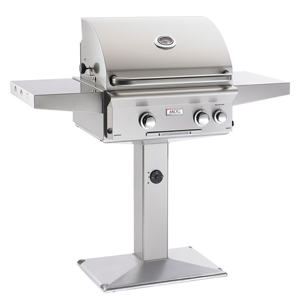 AOG L Series Patio Post Gas Grill with Rotisserie