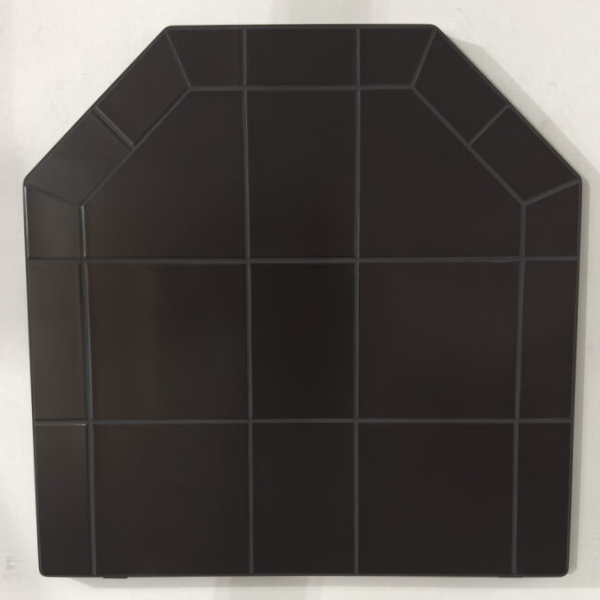 Heritage Standard Hearth Pad - Black Knight | Woodland Direct