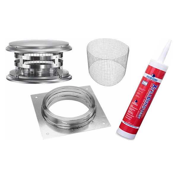 Brickwood Duratech Exhaust Package 12" Pipe