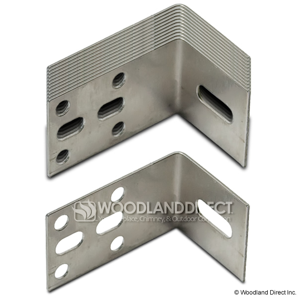 Cap Mounting Brackets Set of 12 Chimney Caps
