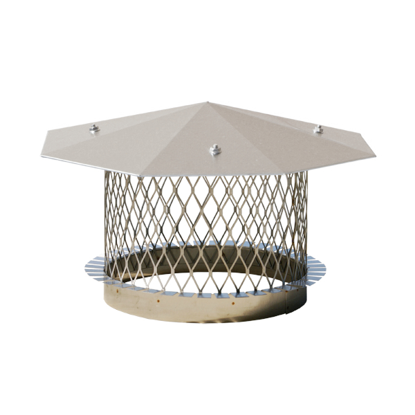 Round Pot Topper Stainless Octagon Pot Topper | Woodland Direct