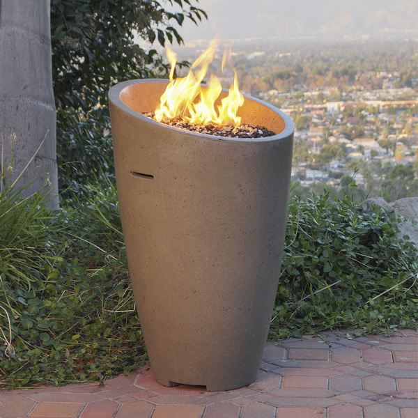 Eclipse Gas Fire Urn American Fyre Designs