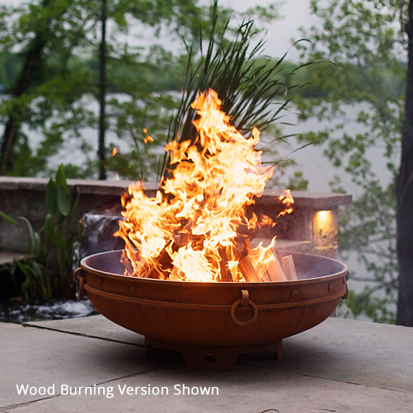 Emperor Gas Outdoor Fire Pit Fire Pit Art Woodlanddirect Com