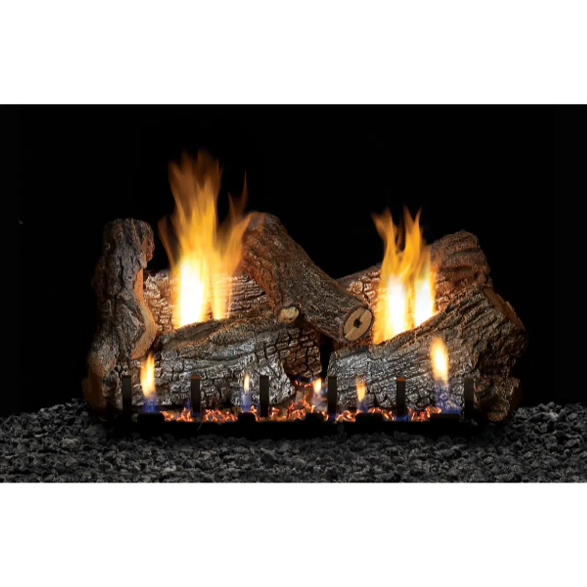 Empire Sassafras Vented Gas Log Set | Woodland Direct