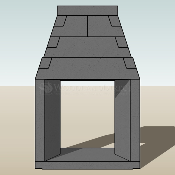 Firerock See Through Fireplace 36 Woodlanddirect Com - See Through Masonry Fireplace Design Firerock See Through Fireplace 36 Woodlanddirect Com - See Through Masonry Fireplace Design