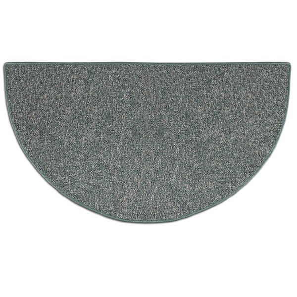 Firewood 4' Half Round Fireplace Hearth Rug Rugs