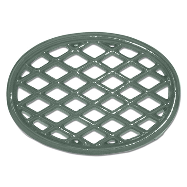 Forest Green Lattice Wood Stove Trivet Steamers
