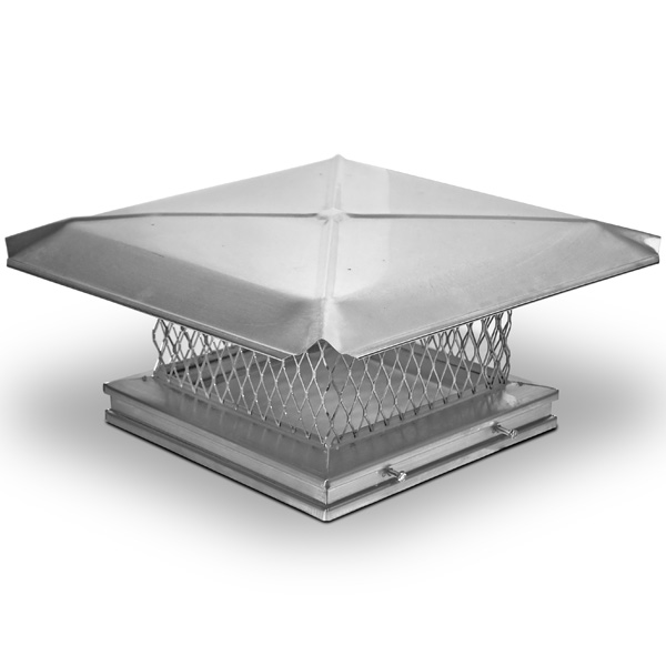 Gelco Single Flue Stainless Steel Chimney Cap