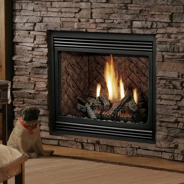 PizzaMan Kingsman HBZDV3624 Zero Clearance Direct Vent Gas Fireplace