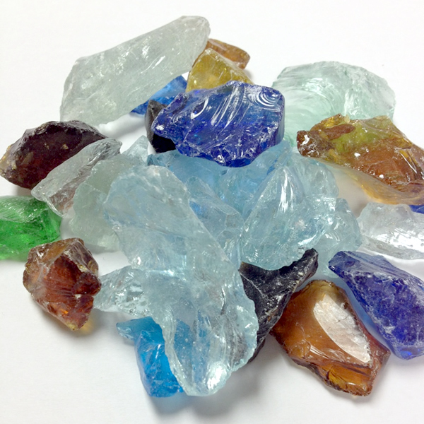 Krystal Fire - Fire Glass - 1/2"-1" Vogue Mix
