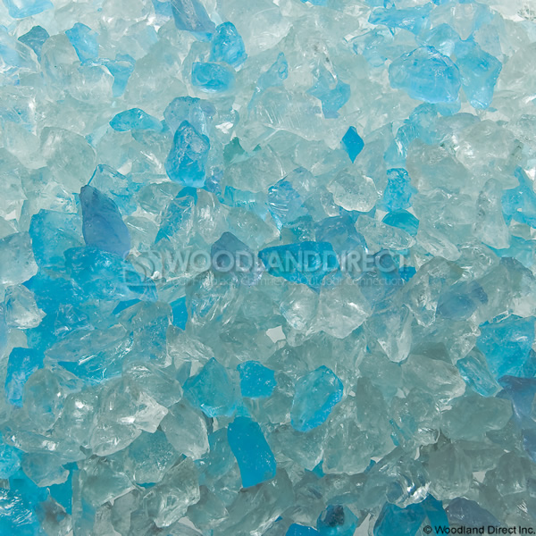 Krystal Fire - Fire Glass - 1/4"-1/2" Tropic Mix