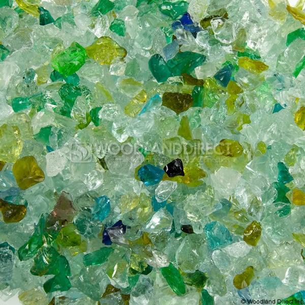 Krystal Fire - Fire Glass - 1/4"-1/2" Vogue Mix