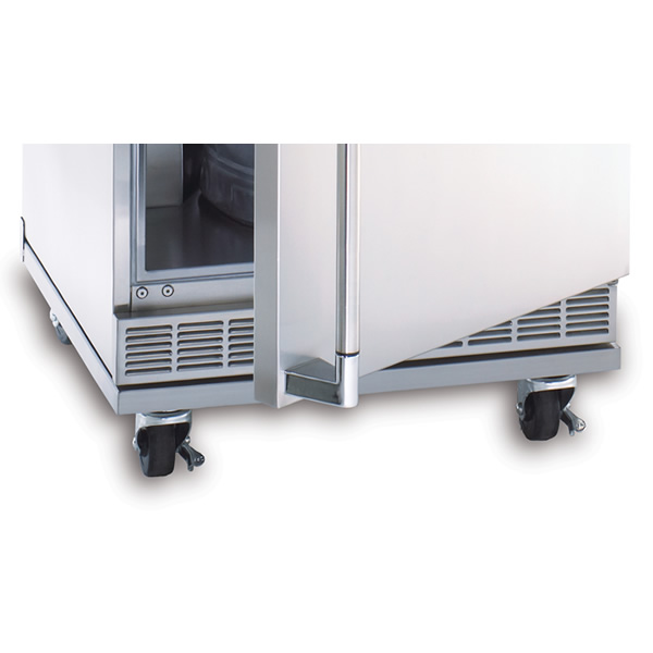 Lynx Caster Kit for Outdoor Refrigerator/Bev Dispenser WoodlandDirect