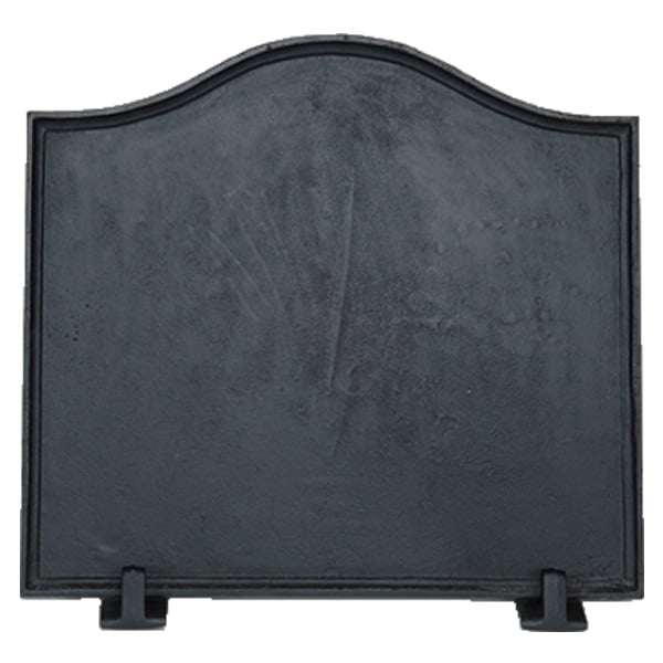 Medium Black Cast Iron Fireback Firebacks