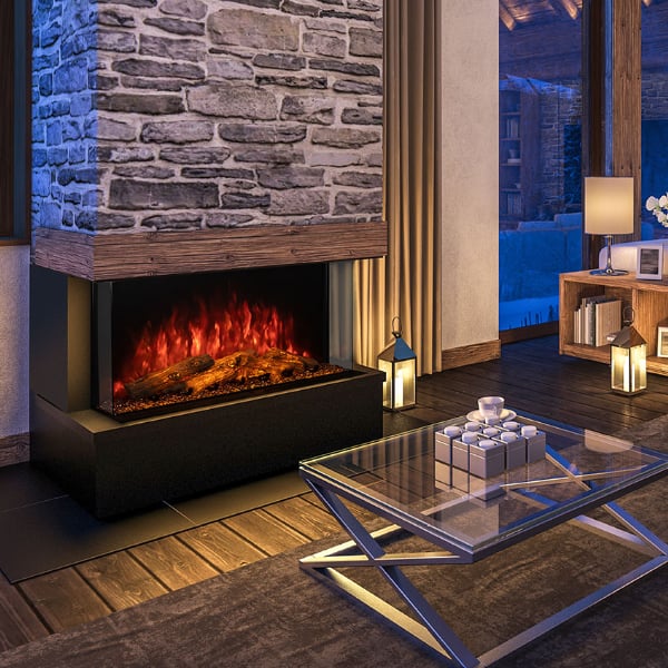 Modern Flames Sedona Pro Multi-Side Electric Fireplace - 42 | Woodland  Direct