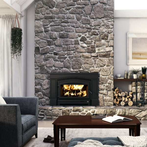 Osburn Matrix 2700 Wood Fireplace Insert Indoor