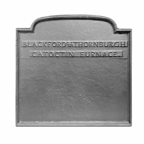 Pennsylvania Firebacks Catoctin Furnace Cast Iron Fireback