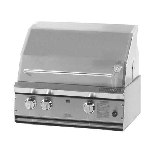 ProFire BuiltIn Gas Grill 27" Woodland Direct