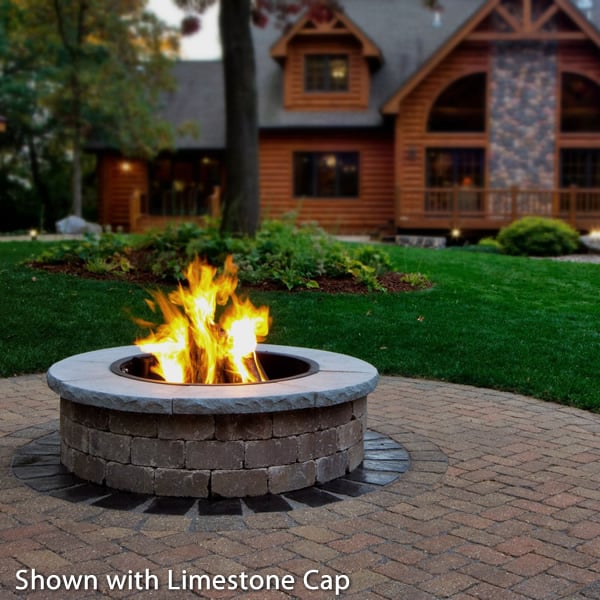 Necessories Grand Fire Pit Kit Necessories Woodlanddirect Com