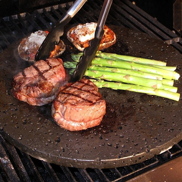 Round Island Grillstone 14" Diameter Grilling