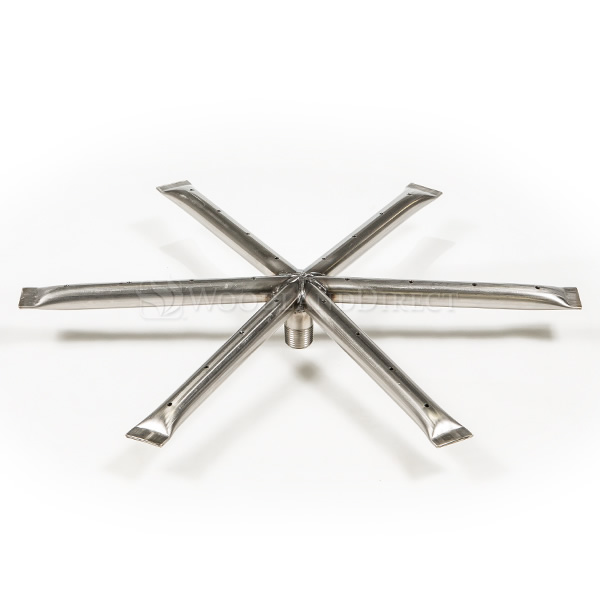 Round Tubing Star Stainless Steel Outdoor Gas Fire Pit Burner 16 Aiv Version Item M48200025 Round Tubing Star Stainless Steel Outdoor Gas Fire Pit Burner
