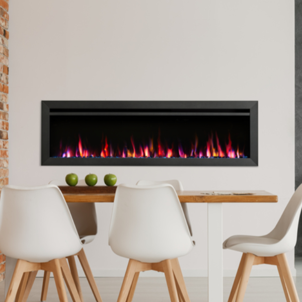 SimpliFire Allusion Slim Electric Fireplace - 60