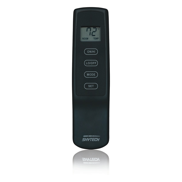 Skytech Gas Fireplace Remote Control - Thermostat Remote With LCD Display For Millivolt Fireplaces