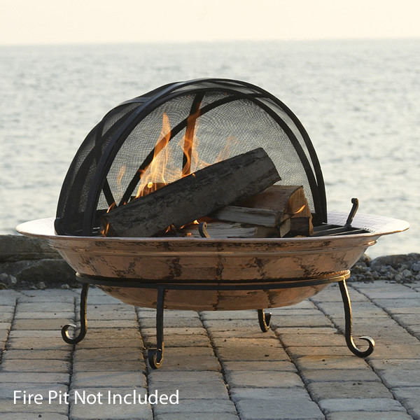 Spark Screen For Extra Large Fire Pit Woodlanddirect Spark Screen For Extra Large Fire Pit