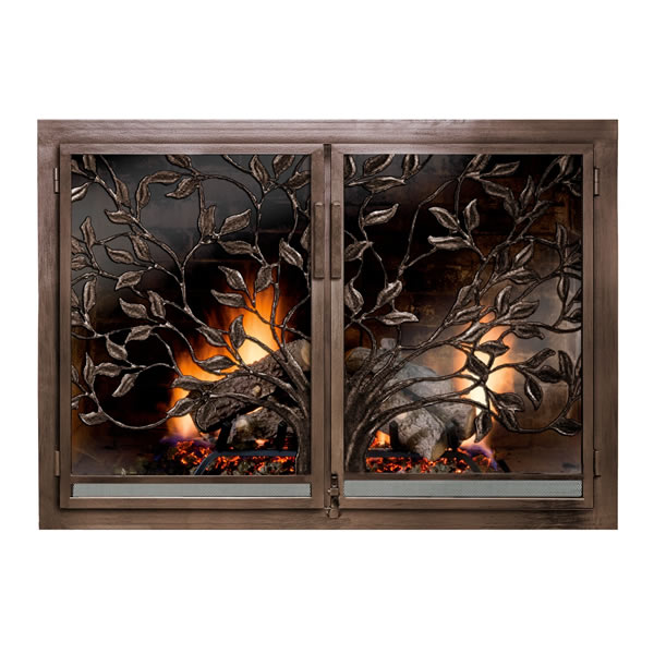 Tree Of Life Fireplace Door