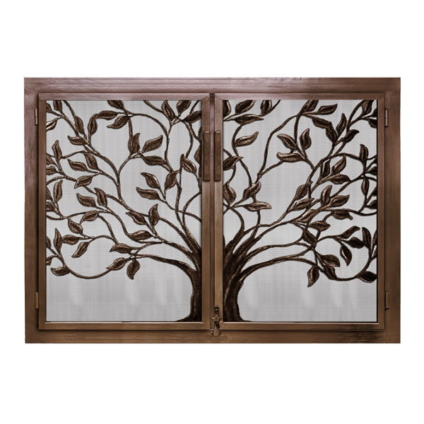 Tree Of Life Fireplace Door