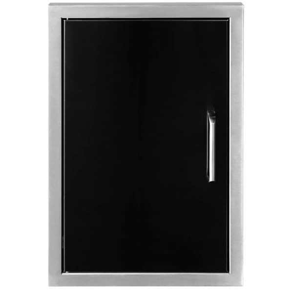 Wildfire 304 Black Stainless Steel Vertical Single Door 20"x27