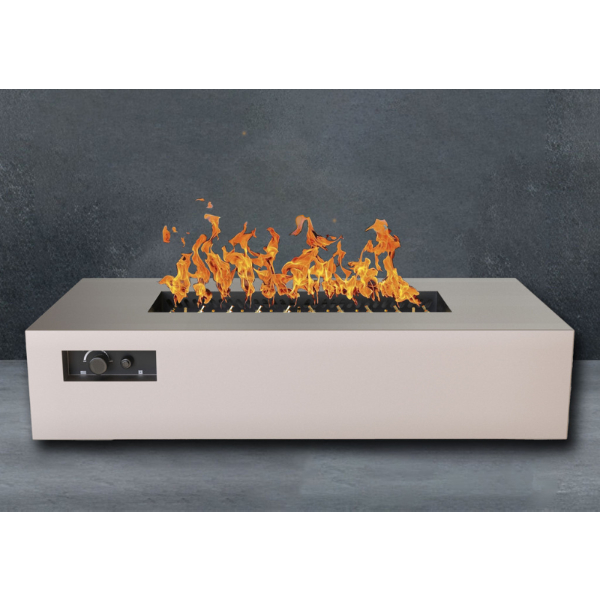 Warming Trends AON Rectangle Steel Fire Pit Table – 72” | Woodland