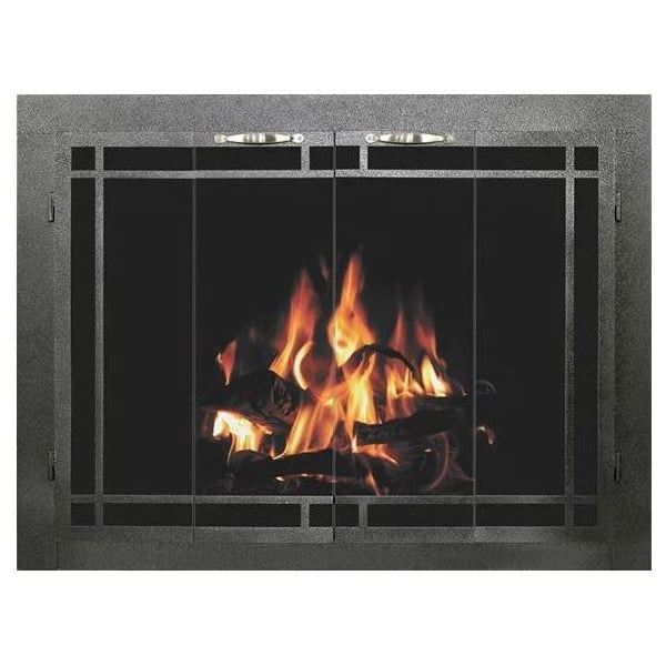 Heritage Charlotte Custom Masonry Fireplace Door Woodland Direct