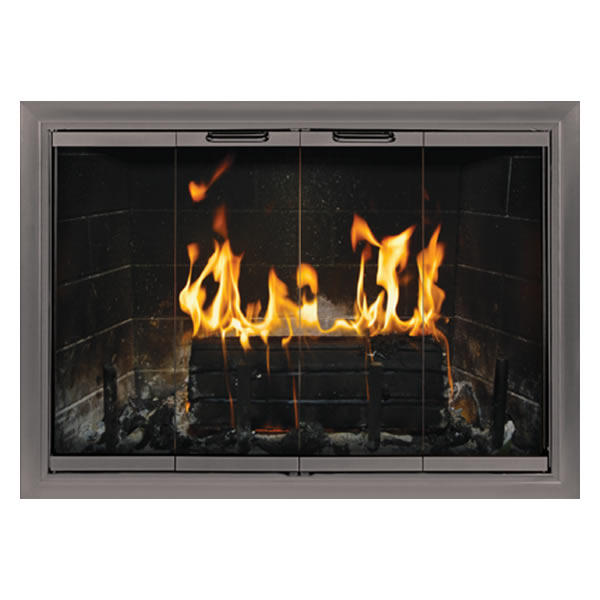 ZLaser ZeroClearance Fireplace Door Woodland Direct