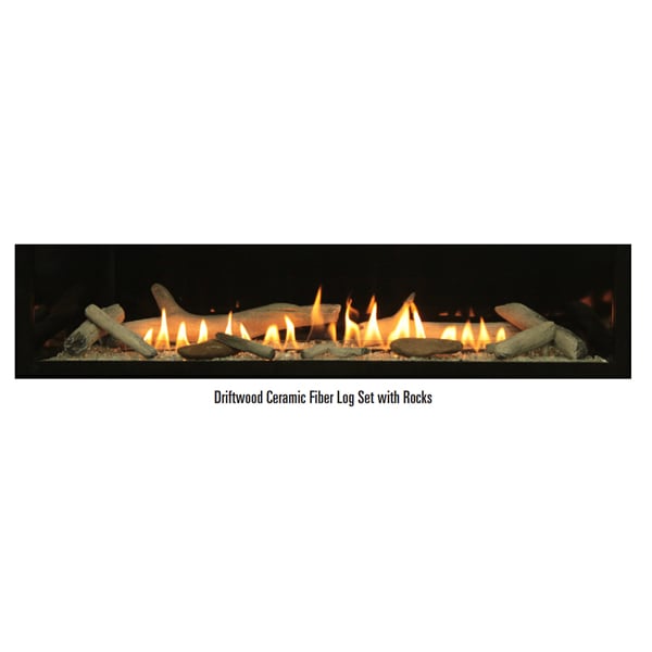 Empire Boulevard Linear Ventless Gas Fireplace - 60