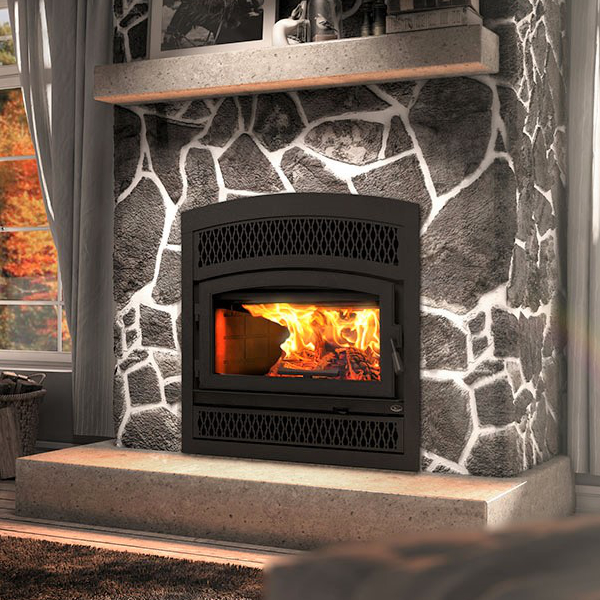 Valcourt FP10R Lafayette II Wood Fireplace | Woodland Direct