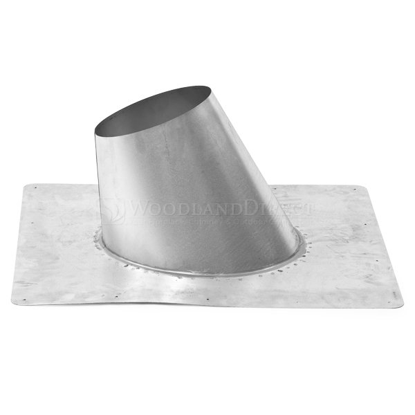 8" Champion Galvanized Class A Vent 7/12 12/12 Flashing Woodland Direct