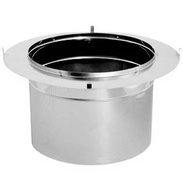 DuraChimney 14" European Copper King Adapter Woodland Direct