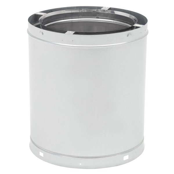 Isokern EcoSteel AirCooled Chimney Flue 12" Woodland Direct